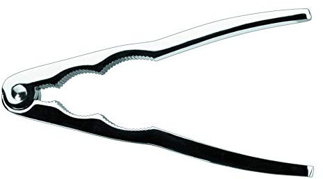 Ibili Meeresfruchtzange/Nussknacker Clasica aus Chrom, Silber, 19 x 10 x 2 cm