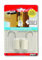Brinox B78300B - Amortiguador para puertas y ventanas, 7 x 4,4 x 4,2 cm, color blanco