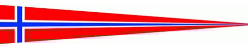 Langwimpel Norwegen Fahne Flagge Wimpel NEU
