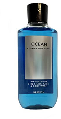 Bath Body Works Ocean for Men 10.0 oz 2 in 1 Hair Body Wash by Bath & Body Works