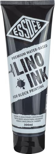 Essdee Block Printing Ink Black, 300ml