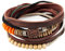 axy TWIC13 TIBET WICKELARMBAND SERIE 13! ECHT LEDER Armband Leather Bracelet!Surferarmband Schmuck (Modell 7)