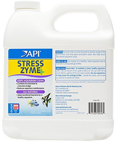 API Aquarium-Reiniger für Süß- und Salzwasser, 1,9 l, Weiß