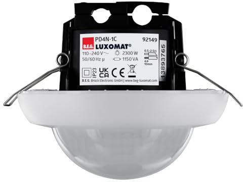 Beg det.MOV/pres-i.crep – Motion Detector pd4 N-1 °C-ft 1 Channel for Ceiling White