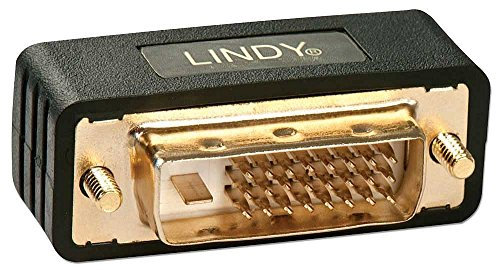 LINDY 41098 DVI-D Port Saver/Steckeradapter Premium M/F schwarz