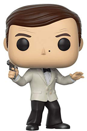 Funko Pop James Bond Roger Moore J Jr. Vinyl-Sammelfigur, Mehrfarbig (FU24933)