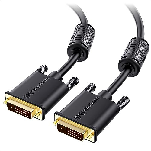 Cable Matters DVI Cable with Ferrites - 15ft, DVI Dual Link Cable