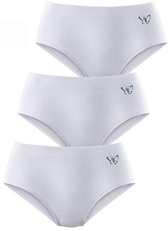 PETITE FLEUR Damen Formslip | im 3er-Pack mit Schmetterlingsmuster, figurformend