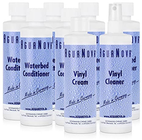 8 tlg. Set 6 x Agua Nova Konditionierer 125 ml, 1 x Agua Nova Reiniger, 1 x Agua Nova Creme