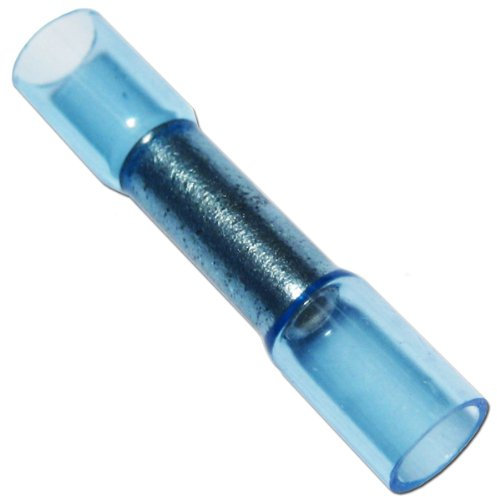 world-trading-net - 10 Stossverbinder BLAU für 1,5-2,5mm² schrumpfbar