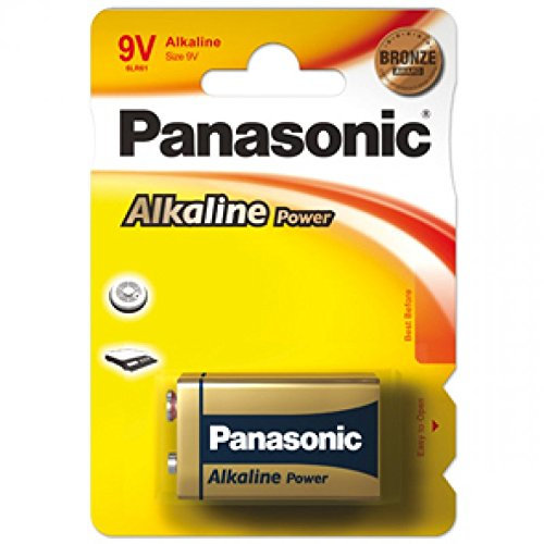 Panasonic / E-Block 9V / Alkaline Power / 6LR61AP / Pack of 1