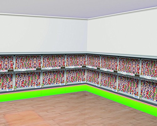 amscan Stadium Scene Setter Wallpaper 12m w x 1.2m h-1 Roll