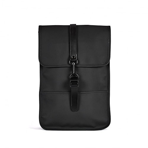 RAINS Mini Damen Rucksack Blau, 1 SIZE, Schwarz