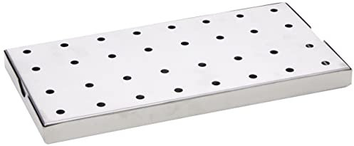 Genware NEV-SSDT3015 Drip Tray, Stainless Steel, 30 cm x 15 cm
