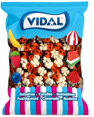 Teschi Pirati Di Caramella Gommosa Per Halloween 1,5 Kg