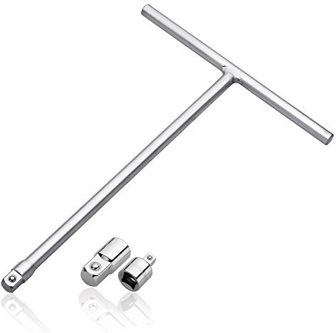 Neiko ¨ 01135A 3/8-Zoll-T-Griff-Schraubenschlüssel mit langer Reichweite | Chrom-Vanadium-Stahl