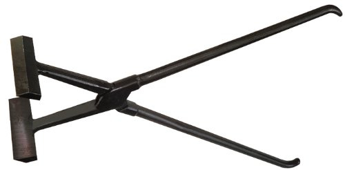 Stubai Deckzange gerade 100 mm – durchgesteckt, geschmiedet aus C45 Carbonstahl, plangeschliffene und vergütete Backen, Profi Spengler- und Dachdeckerwerkzeug für präzises Falzen und Blechbearbeitung
