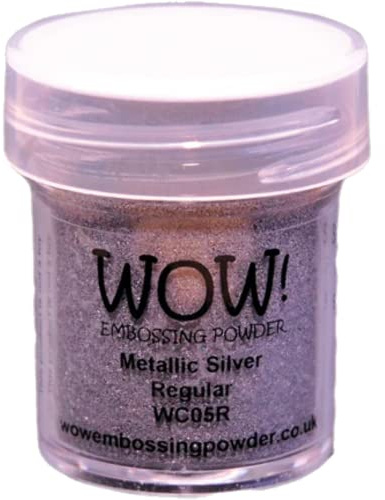 Wow Embossing Powder 15ml-Silver