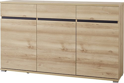 GERMANIA DIE MÖBELMACHER 3478-228 Sideboard, Edelbuche, 144 x 88 x 40 cm