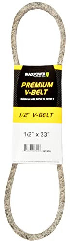 MAXPOWER Keilriemen 347476, Kevlar verstärkt, 1/2'' x 33'' - 4L330 - Aussenlänge L(a) 840 mm.