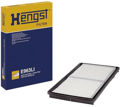 HENGST - Innenraumfilter E963LI - Luftfilter für den Innenraum mit Pollenfilter - Filtert Staub & Pollen für Allergiker - Für saubere Luft im KFZ - Automotive Zubehör für Fahrzeuge