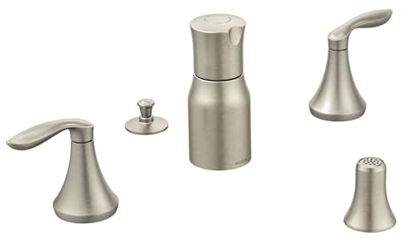 Moen T5220 EVA Zweigriff Bidet Wasserhahn, T5220BN