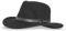 Sunday Afternoons Montana Hut Herren Wollfilz Fedora Cowboyhut UPF 50+ Sonnenschutz 7,6 cm Western-Stil Krempe Lederhutband schmutzabweisend Raven Large