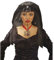 NET TOYS Schleier Schwarze Witwe Halloween Karneval Spinnen Spinnenschleier Hexenschleier Hexen Trauerschleier Fasnet Fasnacht
