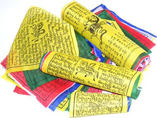 BUDDHA arts&more Gebetsfahnen/Prayer Flags Größe S