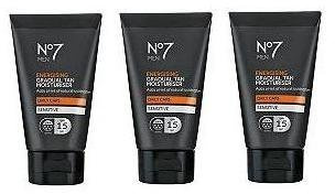 (3 PACK) No7 Men Energising Gradual Tan Moisturiser SPF 15 x 50ml