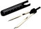 Airgoesin ECG EKG Black Calipers Ruler Drafting Electrocardiogram Divider