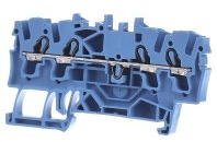 Durchgangsklemme 4-Leiter, TS 35 2002-1404,Elektroinstallation,WAGO Kontakttechnik,2002-1404,4017332999304