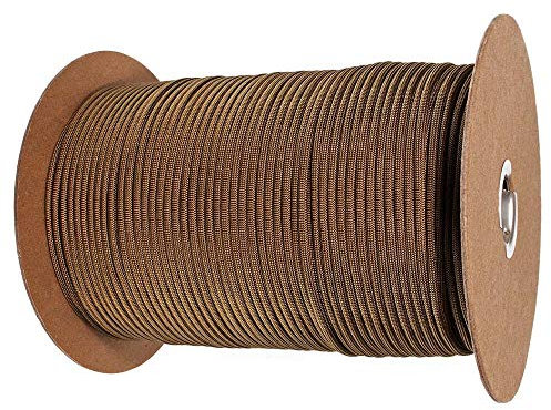 PARACORD PLANET Paracord (50+ Colors) - 1,000 foot spools - 250 foot spools - 100 feet hank