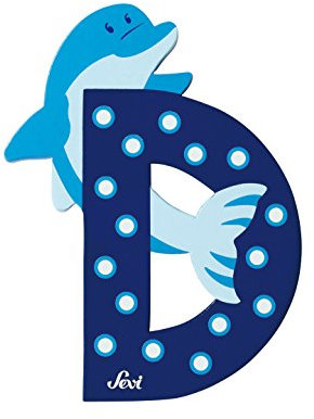 Trudi 81604 - Buchstabe Delphin D