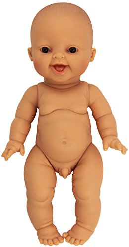 Paola Reina Kiko Baby Mädchen Puppe ohne Kleidung