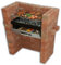 Bar-Be-Quick Original Grill & Bake - Holzkohlegrill mit Ofenfunktion, verstellbarer Grillhöhe und entfernbarer Kohlewanne