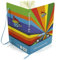BRISA VW Collection - Volkswagen Notiz-Tage-Schreib-Buch, liniert im Hardcover-Einband im Käfer Design DIN A5 (Stripes/Bunt)