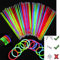 Glow Sticks Party Pack 100Pcs - Glow in The Dark Party Supplies Neon Glowsticks For Adults – Rave Dance Party Bracelets-Necklaces- Neon Accessories Halloween Party Decorations Kids Party Favors
