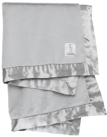 Little Giraffe Luxe Babydecke, silberfarben