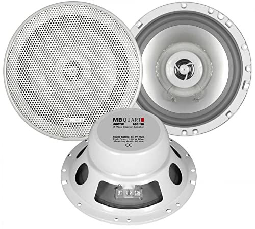 MB Quart ASC 116 2-Wege 160W - Autolautsprecher (2-Wege, 160 W, 80 W, 4 Ohm, 14,3 cm, 1,9 cm)