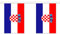 Top Brand Kroatien klein Wimpelkette