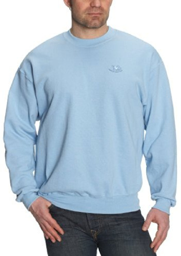 Fruit of the Loom Men's 62-202-0 Pullover Sweater, Sky Blue, M