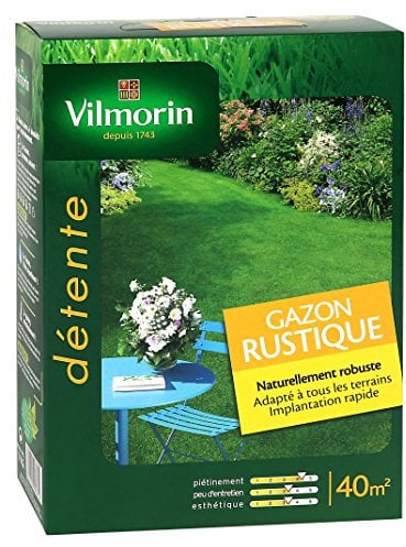 Vilmorin 4470053 Gazon rustique Vert 19 x 7.5 x 27.5 cm