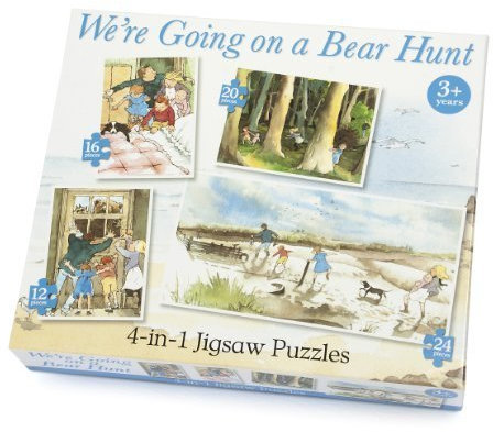 Paul Lamond 4-in-1 We're Going on a Bear Hunt Puzzle by Paul Lamond