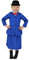 I LOVE FANCY DRESS M.POPPINS KINDER KOSTÜM VERKLEIDUNG 4 TEILIGE MAGISCHE NANNY/KINDERMÄDCHEN VERKLEIDUNG-MIT VERSCHIEDENEM ZUBEHÖR-KOSTÜM-XLARGE+MELONEN HUT