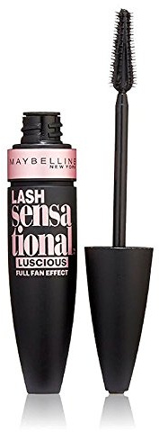 3 x Maybelline Lash Sensational Luscious Mascara Black 9.5ml New