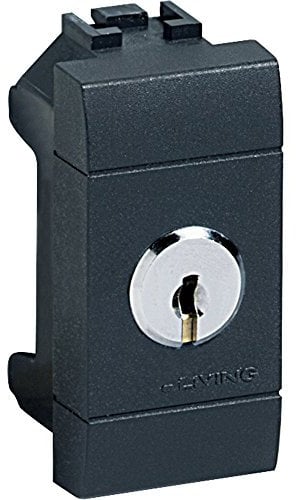 BTicino Living International L4022 Deviatore Unipolare 1 Modulo 16A con Chiave