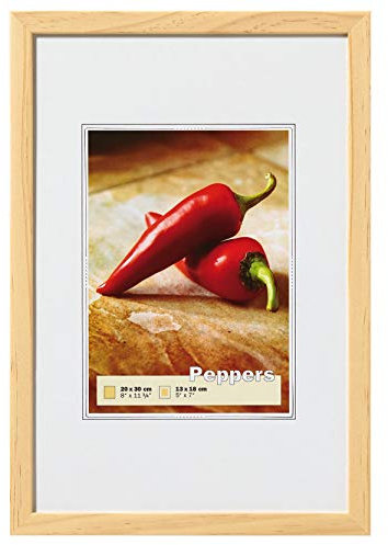 walther design Bilderrahmen kiefer 40 x 50 cm Peppers Holzrahmen BP050K