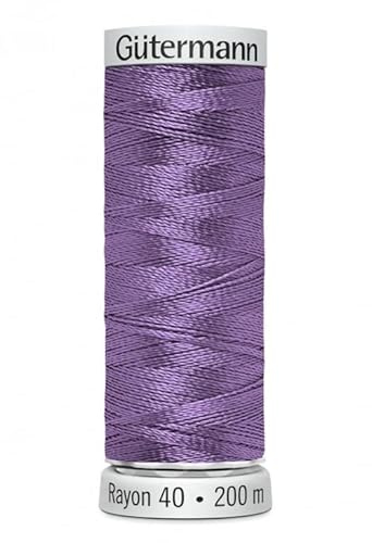 Gutermann No 40 Sulky Rayon Embroidery Thread 1032-200 Metres - Each