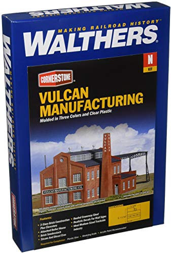 Walthers Cornerstone 933-3233 - Fabrikgebäude Vulcan Manufacturing Modelleisenbahnzubehör